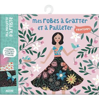Ma pochette d'artiste - mes robes à gratter et à pailleter - printemps