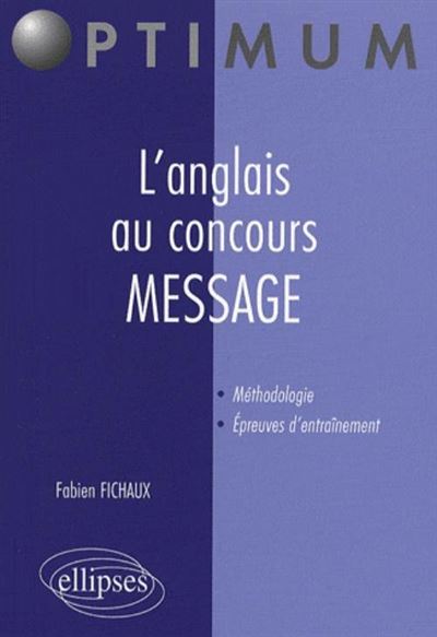Anglais au concours MESSAGE (L')