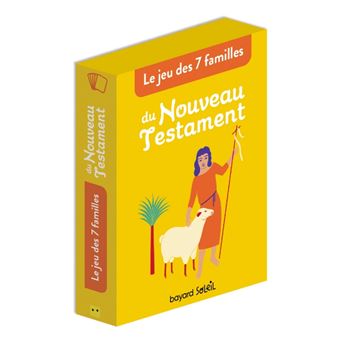 Jeu de 7 familles du Nouveau Testament