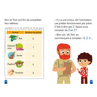 Kim et Tom Maths 1 Début de CP - La sortie au zoo de Kim et Tom