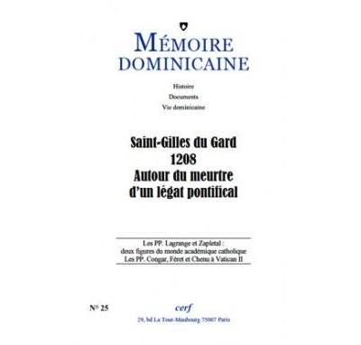 Memoire dominicaine numero 25 saint-gilles du gard 1208 auto