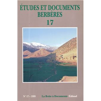 Études et documents berbères