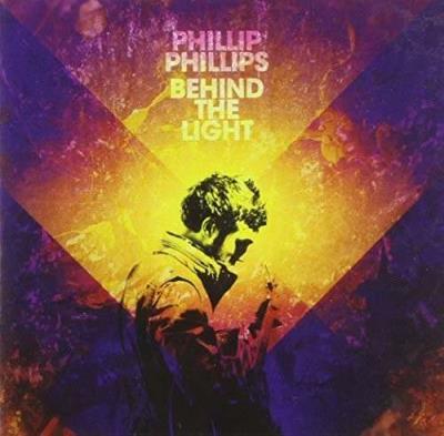 Behind the light