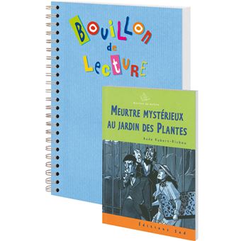 Meurtre mystérieux au jardin des plantes, cycle 3 - 1