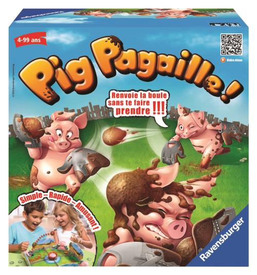 Ravensburger - 22310 - Jeu D'Action Et De Réflexe - Pig Pagaille