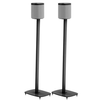 Support Pied Flexson Floorstand pour Sonos Play:1 Noir (Paire)