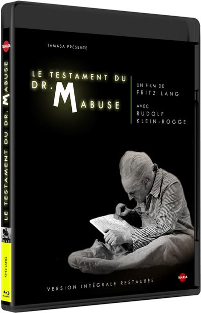 Le Testament du Dr. Mabuse Blu-ray