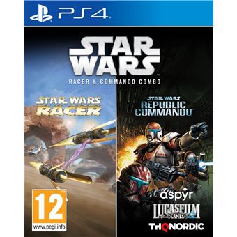 Star Wars Racer And Commando Combo PS4 - 1