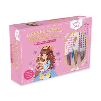 Merveilleuses princesses en strass et paillettes
