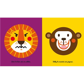 Mon imagier du bout du doigt - Petit tigre est content