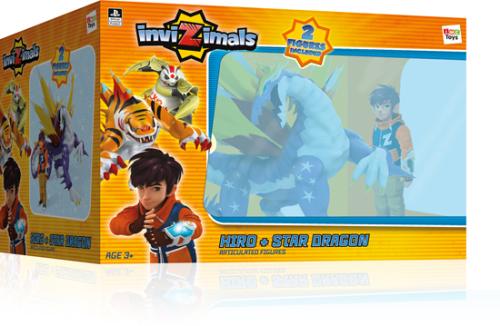 PACK 2 FIGURINES HIRO ET DRAGON