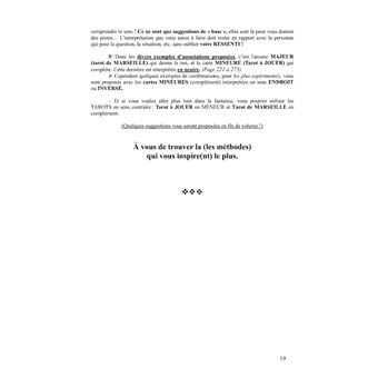 Osez le mariage du tarot de Marseille avec le tarot à Jouer...