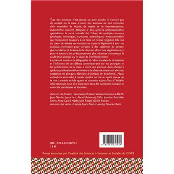 Morts animales comparées