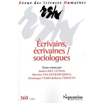 Écrivains, écrivaines / sociologues - 1