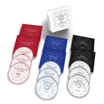 Mozart : Les Noces de Figaro, Cosi fan tutte, Don Giovanni Coffret