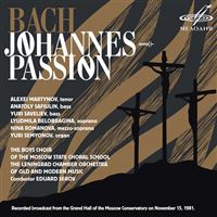 Passion Selon Saint Jean BWV 245