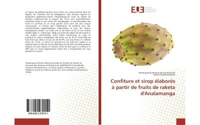 Confiture et sirop elabores a partir de fruits de raketa d'a