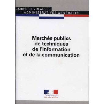 Marchés publics de techniques de l'information et de la communication - 1