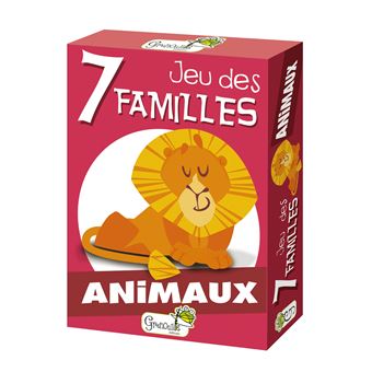 7 familles animaux en illustrations