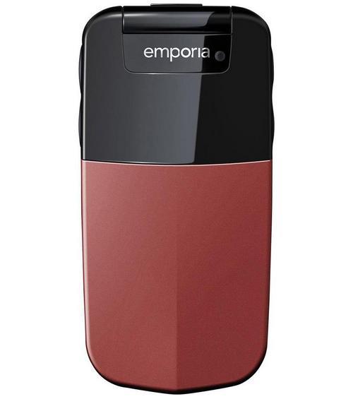 Emporia Glam - Big Button Phone Clamshell - rood