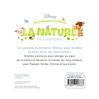 DISNEY - Mes Premières Histoires - La Nature en 6 histoires