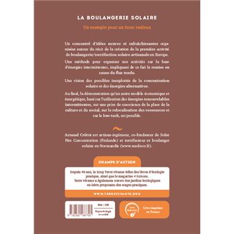 La boulangerie solaire