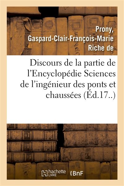 Discours preliminaire de la partie de l'encyclopedie, par or