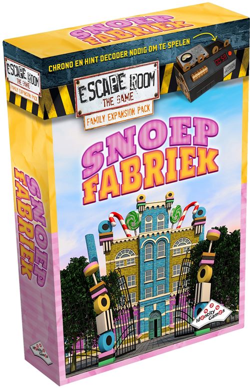 Jeux De Société Ertg Uitbreidingset Familie Editie Snoepfabriek Identity Games Version En Néerlandais