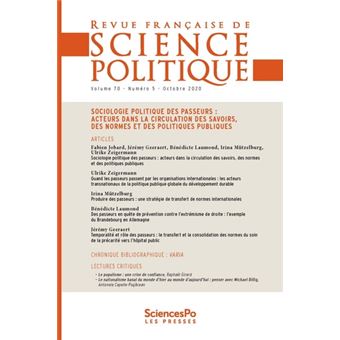 Revue Française de Science Politique T70-5