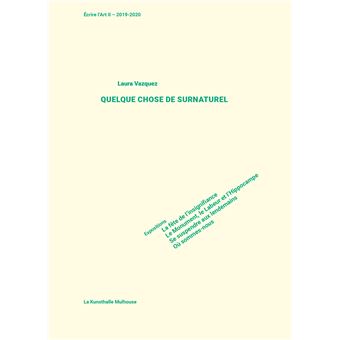 Écrire l'Art II, 2019-2020