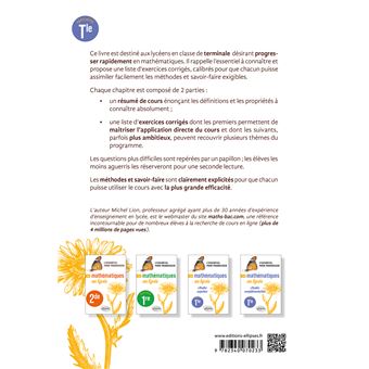 Les mathématiques au lycée - Spécialité Terminale