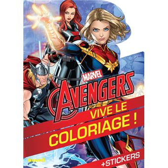 Marvel Avengers Vive le coloriage ! (Héroïnes Marvel)