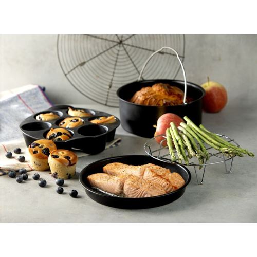 DOMO 167 Kit d'accessoires pour friteuse à air chaud, Deli-Fryer, 4