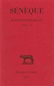 Questions naturelles. Tome I : Livres I - III