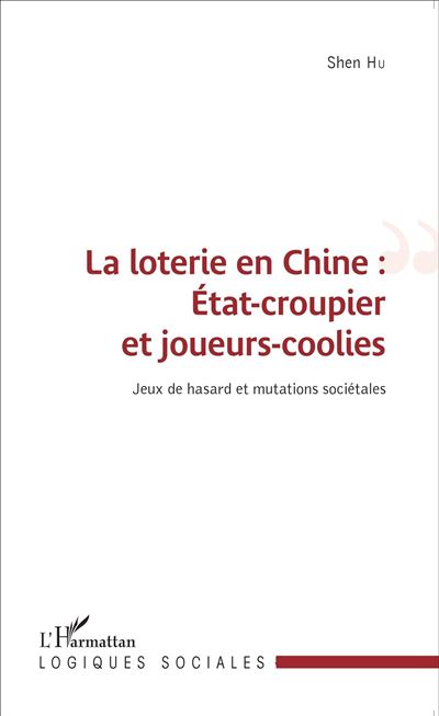 La loterie en Chine  - Etats croupier et joueurs coolies jeux