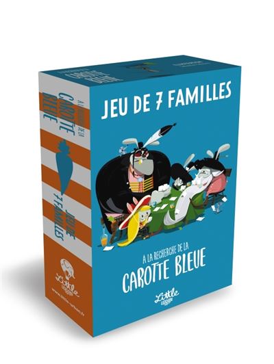 Jeu de 7 familles - a la recherche de la carotte bleue - Sébastien Telleschi - (donnée non spécifiée)