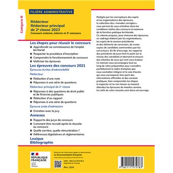Rédacteur. Rédacteur principal de 2e classe 2023