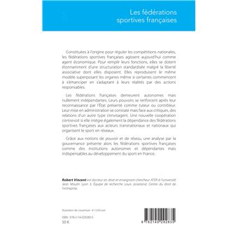 Les fédérations sportives françaises