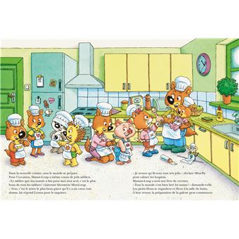 Mini-Loup - Mini-Loup et la galette des Rois + 1 figurine