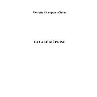 Fatale méprise