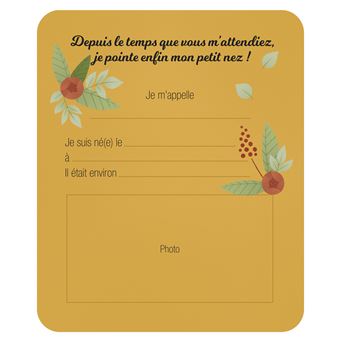 Mes cartes étapes (0-3 ans)