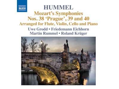 Symphonies 38 39 & 40 - Pour flûte violon violoncelle et piano