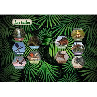 Kit escape game famille L'île du T-Rex