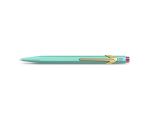 Stylo bille Caran d'Ache Claim Your Style 849 Turquoise