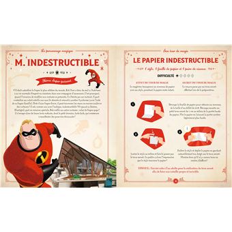 DISNEY - Le Grimoire de Magie - 25 tours pour devenir magicien