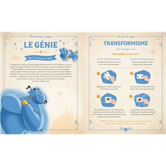 DISNEY - Le Grimoire de Magie - 25 tours pour devenir magicien