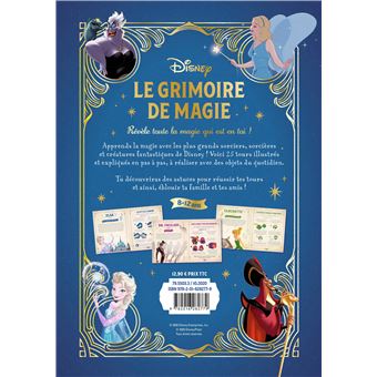 DISNEY - Le Grimoire de Magie - 25 tours pour devenir magicien