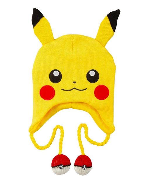 Bonnet Pokémon Pikachu Laplander - Casquette et chapeau goodies à