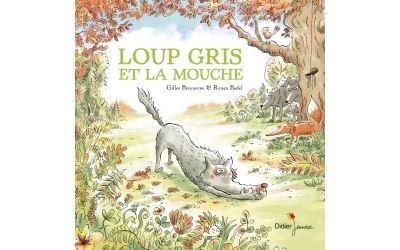 Loup gris et la mouche