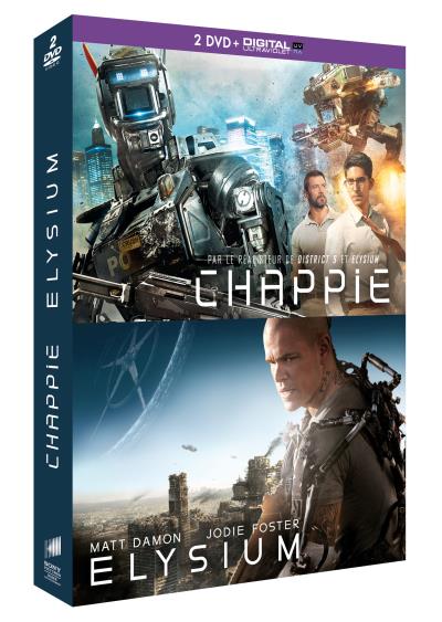 Coffret Chappie + Elysium DVD